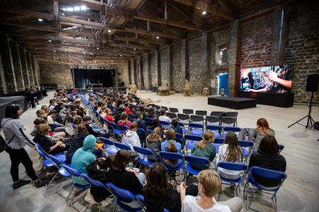 Predstavitve za šole Foto Peter Litavsky