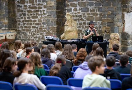 Predstavitve za šole Foto Peter Litavsky