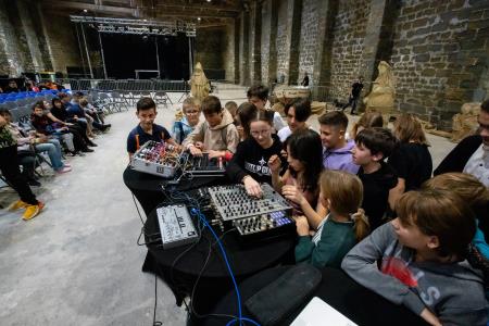 Predstavitve za šole Foto Peter Litavsky